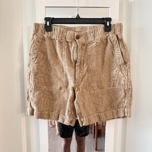 Buck Mason Linen Utility Shorts Size M